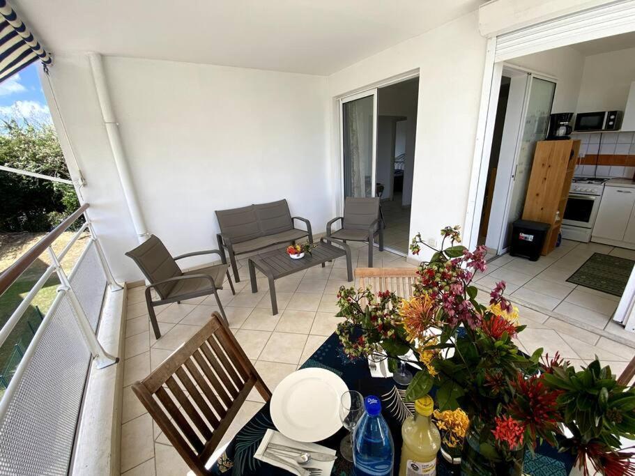 Appartement - Vue Mer Et Montagne Сент-Люс Экстерьер фото